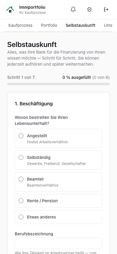 Digitale Selbstauskunft in sieben Schritten